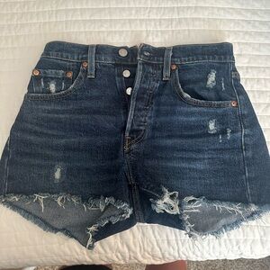 Levi’s 501 high rise women’s shorts